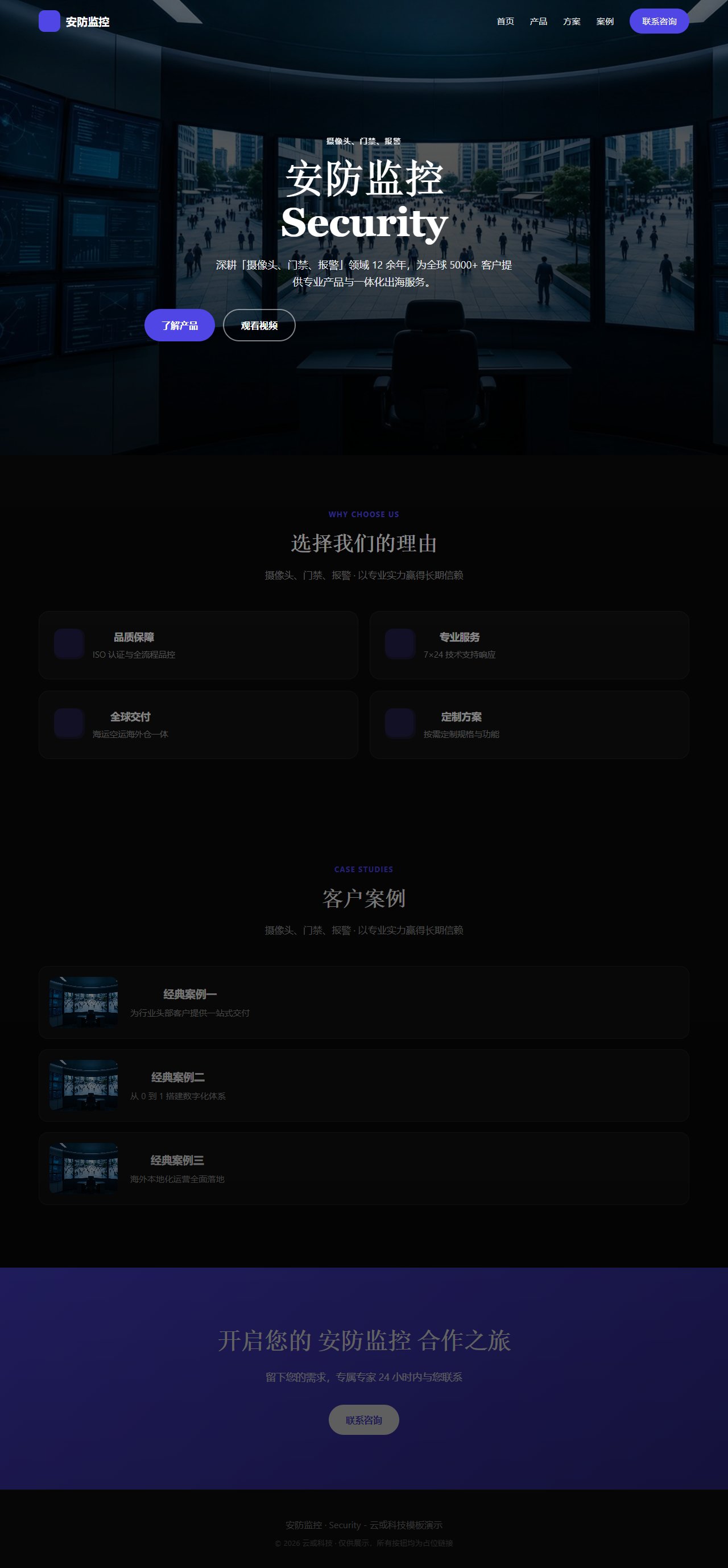 安防监控 预览